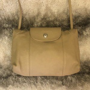 Longchamp Le Pliage cuir mini crossbody